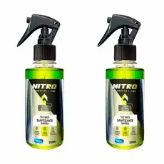 Kit 1 ou 2 Cheirinho Sanitizante Bambu/Carro Novo/Bom ar/Fresh/ Santorine Elimina Odores e Bactérias Para Carro e Casa