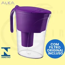 Jarra Purificadora De Água Portátil Super Alcalina Ionizada Nanotecno Alka Pratic Ulfer