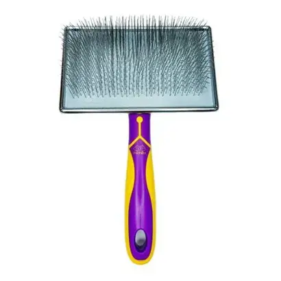 Rasqueadeira Plana Grande Cerdas Super Altas 25mm Forpets