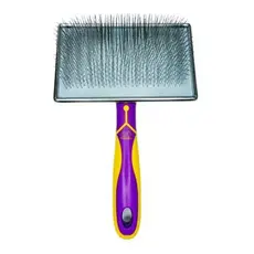 Rasqueadeira Plana Grande Cerdas Super Altas 25mm Forpets