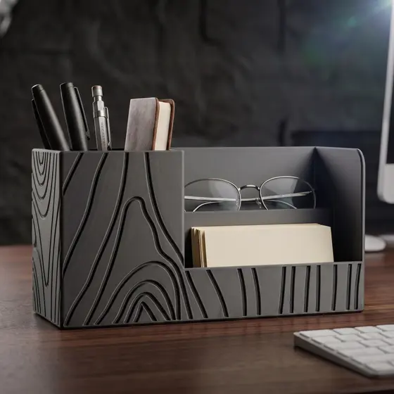 Organizador De Mesa E Celular Home Office Topográfico