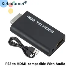 [Shopee Choice] Conversor De Vídeo Compatível Com PS2 Para HDMI 1080P Compatibilidade De Saída De Áudio De 3.5 Mm 480i/4