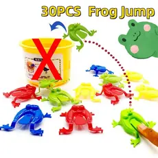 30 Peças De Brinquedos De Sapo Saltador Para Crianças , Novos Alívio Do Estresse