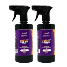 Kit 2 Tinta de Tecidos Roupas e Sofá - Tingespray Borrifador 500ml