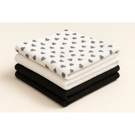 Kit 3 Panos Microfibra Limpeza 45x60, Alta Absorção, Pano Mágico, Pano de Limpeza