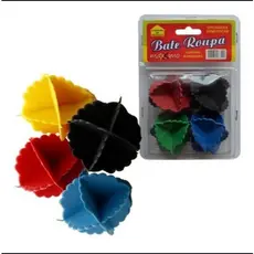 Bolinhas Bate Roupas Sabão Em Pó Para Máquina De Lavar Cor Colorida kit com 4 8 ou 12