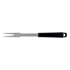Garfo Trinchante Tramontina Churrasco Aço Inox Cabo Preto