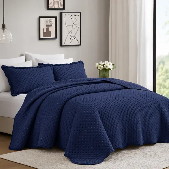 Cobre Leito Casal Queen King Solteiro Colcha Para Cama Hotel Lençol Macio Com Porta Travesseiro Percal