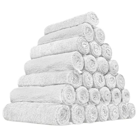 Kit com 20pçs Toalhas de Salão Maisa 70x45cm 90g 100%algodão Bem Estar