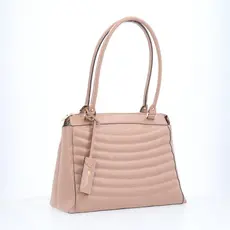 Bolsa Feminina de Couro Matelassê de Ombro