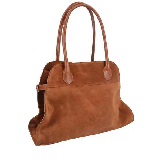Bolsa Feminina em Couro com Alça de Ombro Fixa Bauarte