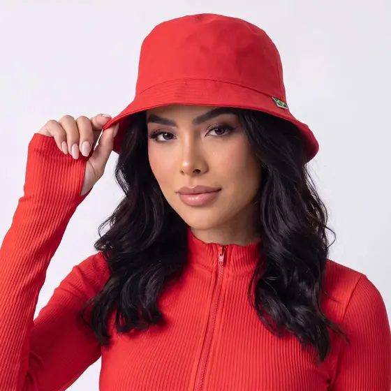 Chapéu Boné Liso Unissex Bucket Hat Pescador Cata Ovo