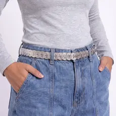 Cinto Feminino Moeda de Metal
