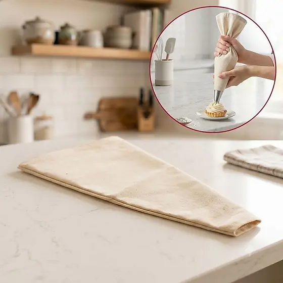 Saco Para Confeitar Em Lona Manga Media Lavavel 40 cm