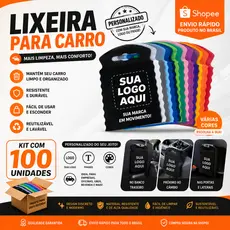 Lixo Car Personalizado - 100 Unidades