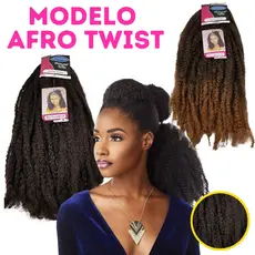 Cabelo Afro Twist Cherey Sintético 100g Pronta Entrega