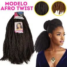Cabelo Sintético Cherey Afro Twist 100g Diversas Cores