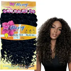 Cabelo Orgânico 330g Weng Cacheado F-2599 80cm Novidade