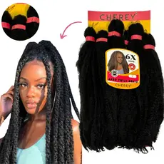 Cabelo 400g Cherey Pacotão Afro Twist Cherey 6x 75cm Sintético Original