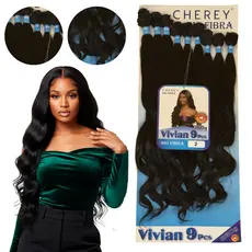 Cabelo Orgânico Vivian Cherey Ondulado 65cm 360g Fibra Premium Entrelace Entrega Rápida