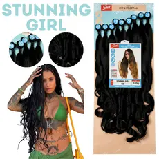 Cabelo Human Hair Em Tela Ondulado Rebecca Sleek Bio Vegetal 320g