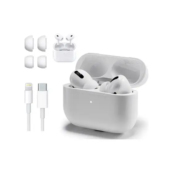 Fone Bluetooth Para AirPods Pro Linha Premium com Carregamento por Indução GPS Super Bass 3 Geração