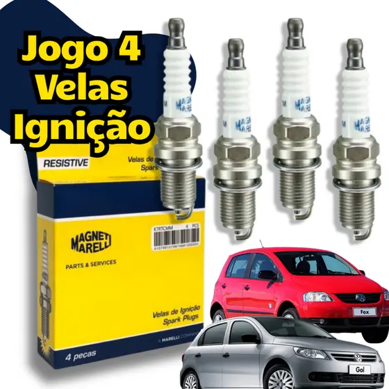 Jogo De Vela Gol Fox Voyage Saveiro 1.0 1.6 8v G5 G6 K7rtcmm