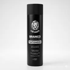 Matizador para cabelo e barba Super Branco Nevou 250ml Leon Barber