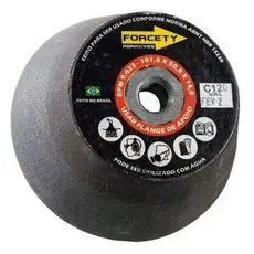 Rebolo Copo Cônico 4 Polegadas Grão 120 Desbaste Rosca M14 Para Lixadeira/Esmerilhadeira/Politriz