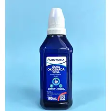 Agua Oxigenada ADV normal, 10 volumes com 100mL