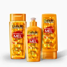 Kit Básico Milagres do Mel Dabelle Hair - 3 Produtos