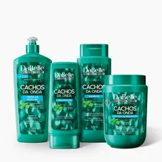Kit Essencial Plus Cachos da Onda DaBelle Hair - 4 Produtos