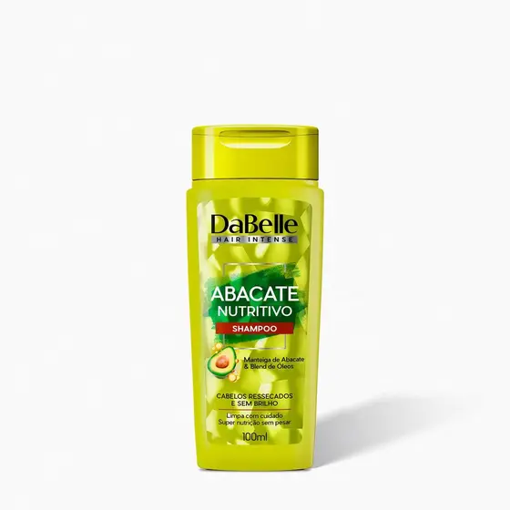 Mini Shampoo Abacate Nutritivo DaBelle Hair 100ml