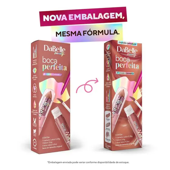 Lip Combo Boca Perfeita DaBelle Beauty