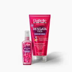 Kit Reconstrução Óleo e Creme e Queratina Líquida  - Dabelle Hair