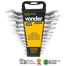 Jogo De Chaves Fixas 6 Mm A 32 Mm Vonder