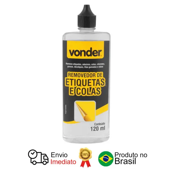 Removedor Etiquetas Colas 120ml Vonder