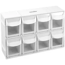 Organizador Plastico 8 Gavetas OPV0305 Vonder