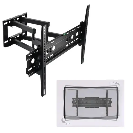 Suporte Para Tv 40" a 85" Lcd Led Tri-Articulado Deend
