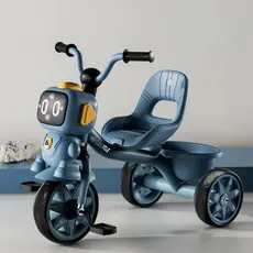 Triciclo Infantil com Painel de Robô e Pedal Deend