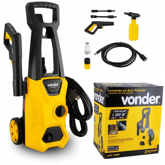 Lavadora De Alta Pressão LAV 1600 220V 1400W Vonder