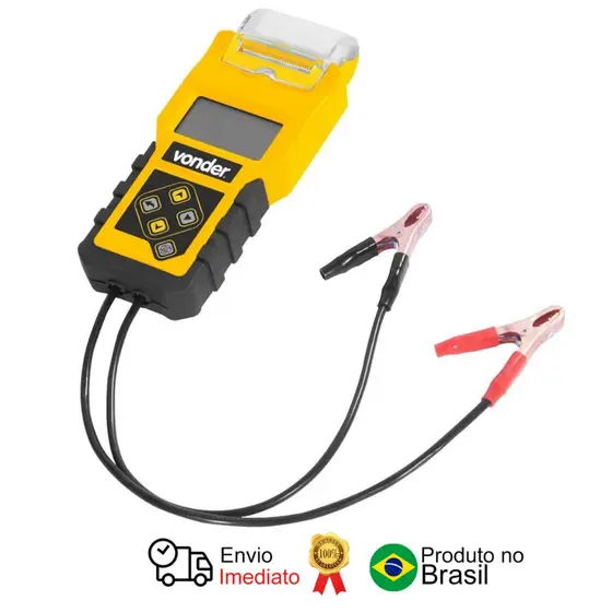 Testador De Baterias Com Impressora Tbv 1400 Vonder