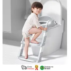Assento Infantil Com Escada Para Vaso Sanitário DEEND Ajustável
