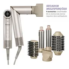 Secador Philco PSC3500 4 em 1 Dobrável Motor BLDC 127V