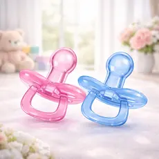 Kit Chupeta Silicone Ortodôntica Atóxica Bebês Menino e Menina