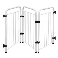 Portão Cercado Aramado Grade Pet Segurança Portátil Dobrável Cachorro Proteção 51 cm Criança