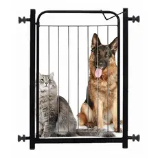 Portão Segurança Grade Pet Proteção 69cm Cachorro Cãe Portátil Aramado Cercado Extensor Prolongador