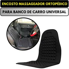 Encosto Massageador Ortopédico para Banco de Carro Automóvel Cadeira Universal