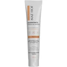 Creme Hidratante para Mãos Dermoconstrutor NAT HOF 80g | Mãos Secas, Rachadas, Sensíveis