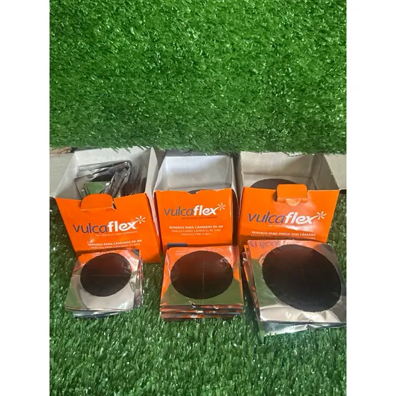 Kit Caixas de Remendos Reparo Black | V1 + V2 + VT3 | VulcaFlex